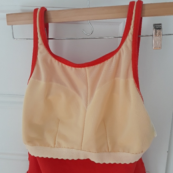 VTG 90s Y2K high neck rise orange bikini - Picture 13 of 15